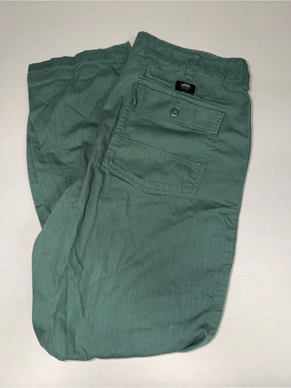 Vans Women’s Green Casual Cargo pants Size 2